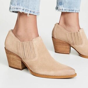Sam Edelman Walton Beige Booties Size 9.5